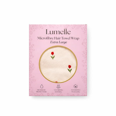 Lumelle Shower Cap & XL Hair Towel Bundle