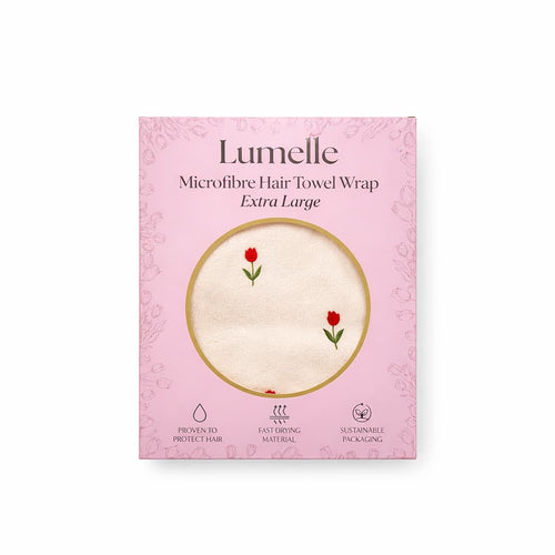 Lumelle Shower Cap & XL Hair Towel Bundle