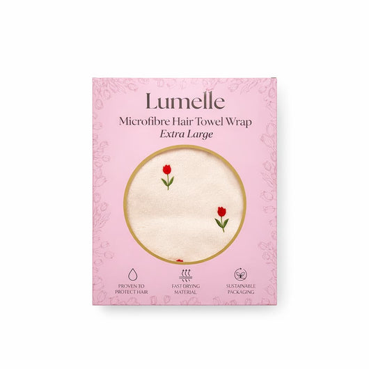 Lumelle Shower Cap & XL Hair Towel Bundle