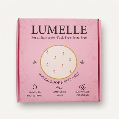 Lumelle Shower Cap & XL Hair Towel Bundle