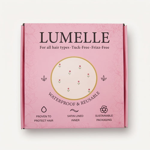 Lumelle Shower Cap & XL Hair Towel Bundle