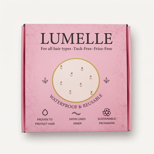 Lumelle Shower Cap & XL Hair Towel Bundle